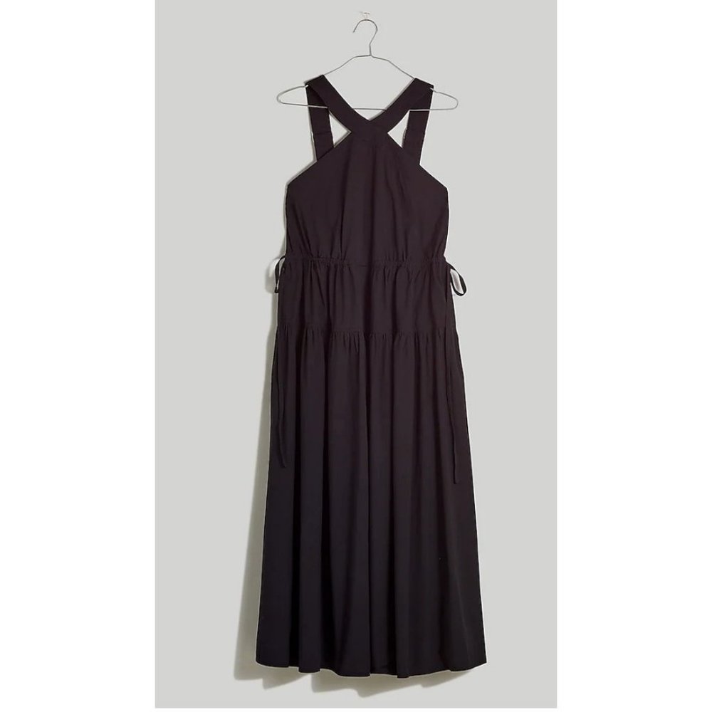 Madewell Black Midi Dress
